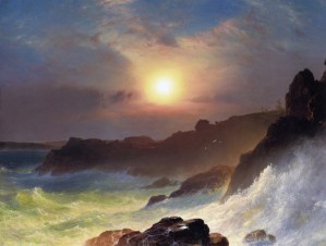 Hudson river school at Twilight